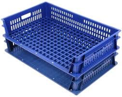 Пластиковый лоток 740х465х145 трехбортный