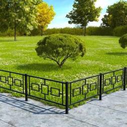 Газонное металлическое ограждение ГО-2, 1 пог. м.