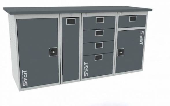 Верстак ДВК SMART 1760.1.P.4.1-1