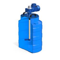 Емкость V 100 литров с лопастной мешалкой