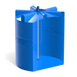 Емкость V 10000 литров с пропеллерной мешалкой