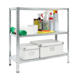 Стеллаж оцинкованный ПРАКТИК ES 75KD/75x30/3, 750х750х300 мм, 3 полки [ER-00014554]