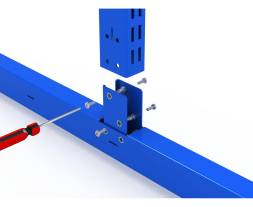 Система хранения двухсторонняя ДВК SORTEX 1075-2 №1-4, синий [КГ030394]