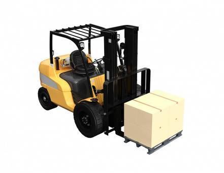 Паллет (поддон) пластиковый перфорированный на 2-х полозьях, 1200х800х150 мм, серый [02.102.91.С71/2]