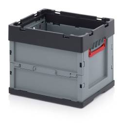 Ящик пластиковый складной без крышки AUER FB 43/32, 400x300x320 мм, серый [FB 43/32]