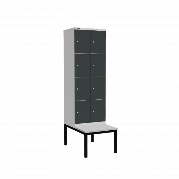Шкаф ДиКом УНО-324 (RAL 7038+RAL 7016) [ ER-00031420 ]