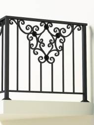 Металлическое балконное ограждение БО-18, 1 пог. м.