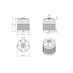 Емкость ЭВЛ 2000 л