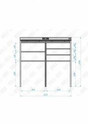 Роллетный шкаф ROLL-BOX SIMPLE Plus 24.05.23.V1-1