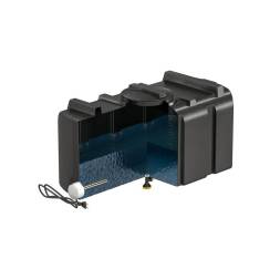 Бак пластиковый для летнего душа с подогревом Полимер-Групп R 100 л, черный [DR100S112]