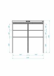Роллетный шкаф ROLL-BOX SIMPLE Plus 24.05.22.V2-1
